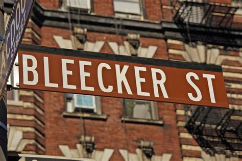 Nycs Bleecker Street For Shoppers International Traveller