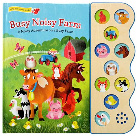 Buy Busy Noisy Farm 10 Button Sound Book A Noisy Adventure On A Busy