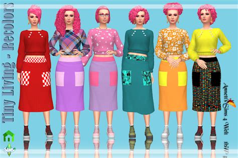 Annetts Sims 4 Welt Tiny Living Recolors Part 3 Recolor Sims 4 Sims