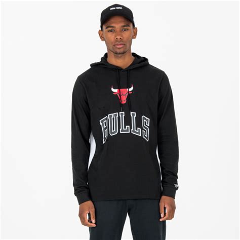 Chicago bulls mens hoodies are stocked at fanatics. New Era NBA Chicago Bulls Contrast Panel Hoodie - 11935259 ...