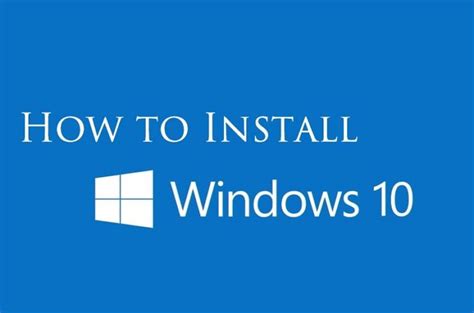 How To Install Windows 10 On Your Pc Pcworld