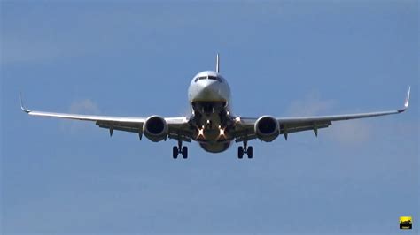 Boeing 737 Overhead Landing Ryanair Karlsruhebaden Baden Youtube