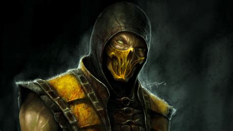 Scorpion Mortal Kombat X 4k Artwork Hd Games 4k Wallpapers Images