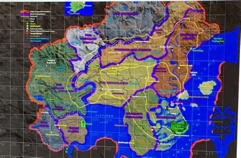 Red Dead Redemption 2s Full Map Leaked