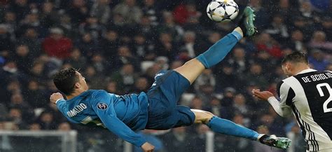 Cristiano Ronaldo Wins Uefa Goal Of The Season For Overhead Kick Vs