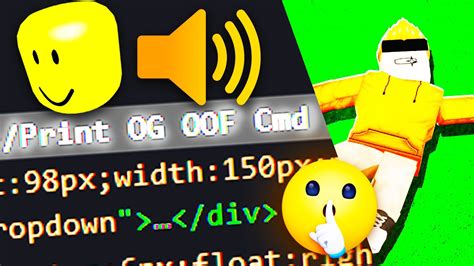2 Step Secret To Get Back The Oof Sound Roblox Youtube