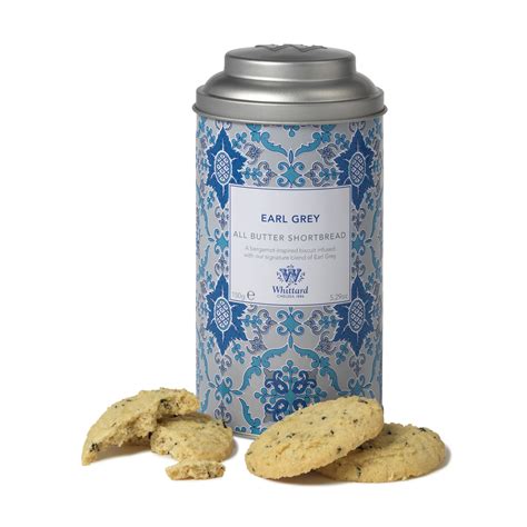 Tea Discoveries Earl Grey All Butter Shortbread Whittard Of Chelsea