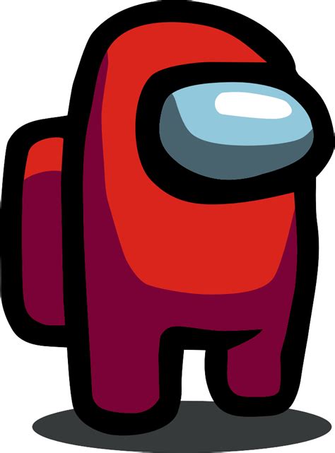 Red Among Us Character Png Free Logo Image