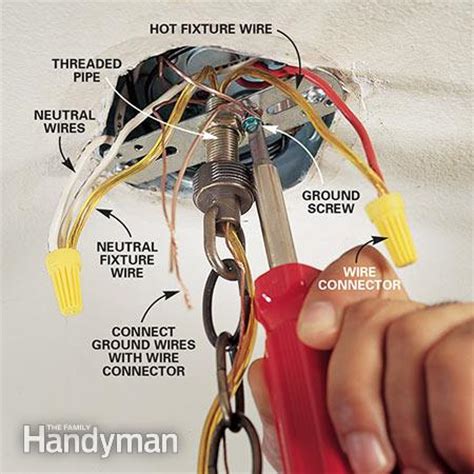 Two way switched lighting circuits 1. How to Hang a Ceiling Light Fixture | The Family Handyman