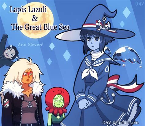 Dav 19 Steven Universe Lapis Lazuli Steven Universe Anime Crossover