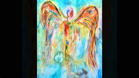 Angel Paintings By Ivan Guaderrama Youtube