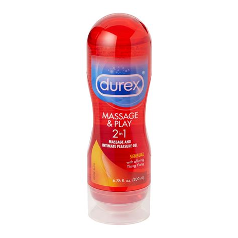 Durex Sensual Massage And Play 2 In 1 Massage Gel And Personal Lubricant