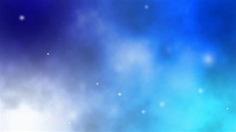 Soft Blue Galaxy Background With Stock Footage Video 100