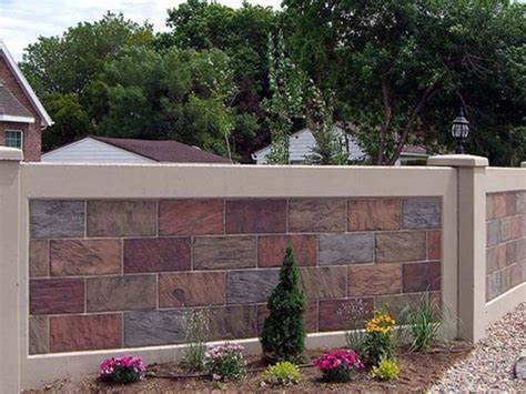 Modern Brick Wall Fence Designs Holmanroegner 99