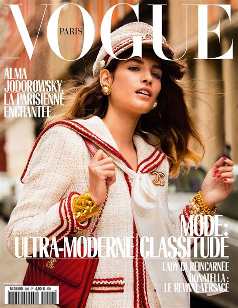Vogue Paris April 2018 Cover Vogue France