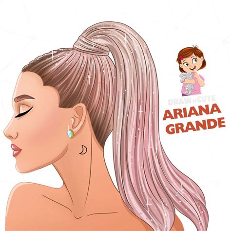 How To Draw Ariana Grande Step By Step Guide By Drawitcute On