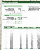 Mortgage Loan Calculator Excel .xls Images