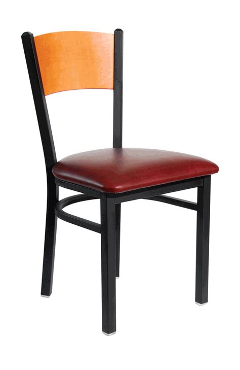 Find metal frame chair manufacturers from china. Commercial Metal Frame Chair w/ Choice of Wood Back and ...
