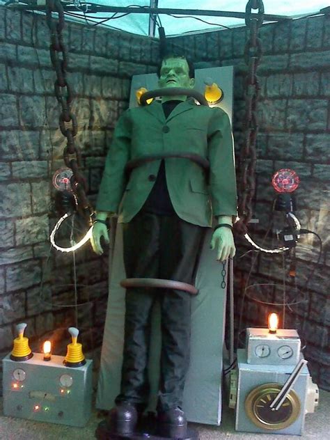 Home Haunt Frankie Frankenstein Halloween Party Halloween Props Scary