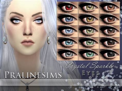 Pralinesims Crystal Sparkle Eyes Sims 4 Sims 4 Cc Eyes Sims 4 Update