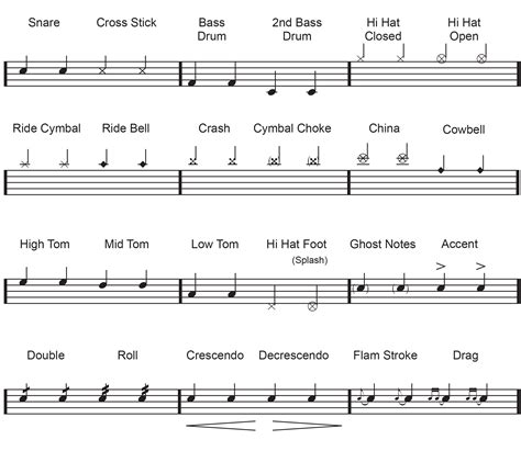 How To Read Drum Set Sheet Music Snare Drum Sheet Music Free Drum