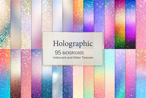 Iridescent/Holographic Foil Textures ~ Textures ~ Creative Market