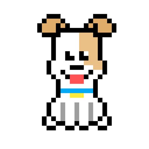 Pixilart Easy Pixel Art Dog By Sipsion10