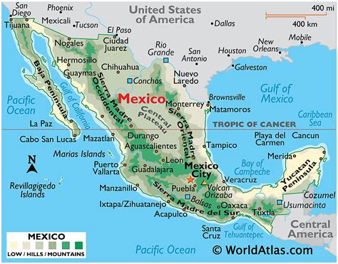 Mexico Maps And Facts World Atlas