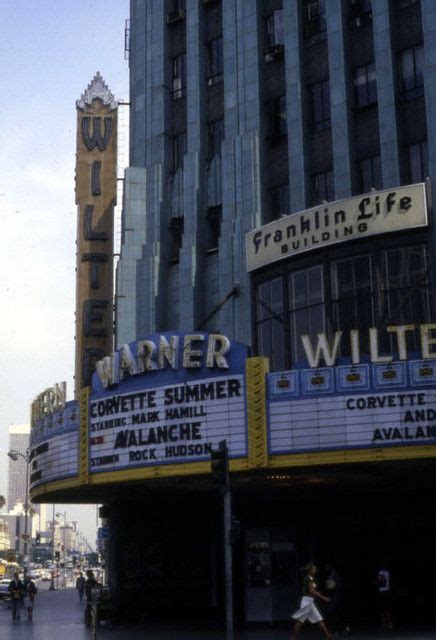 Wiltern Theatre Restored In 1985 Revenge Rock Hudson Century City