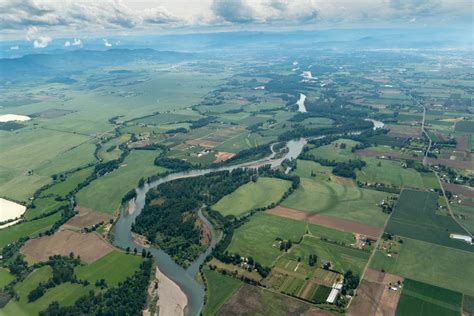 Meandering River And Floodplain Oregon Geology Pics