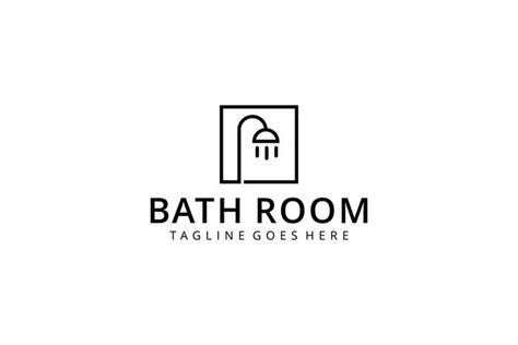 Bathroom Logo 974646 Logos Design Bundles Logo Design Logo