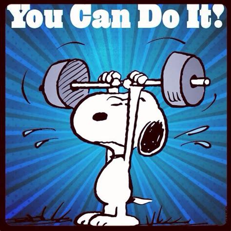 Snoopy You Can Do It Run Pinterest Snoopy