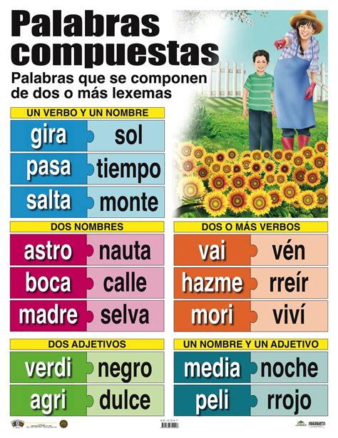 Afiches De Español Tamaño 17 X 22 Estándar Comprensión De