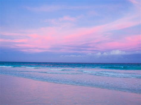 Pastel Beach Sunset Desktop Wallpapers And Background Beautiful Best