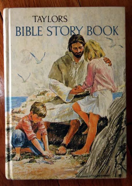 Taylors Bible Story Book 1973 Tyndale House Kenneth Taylor Vintage