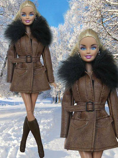 barbie doll clothes barbie winter coat barbie clothes etsy doll clothes barbie fashion