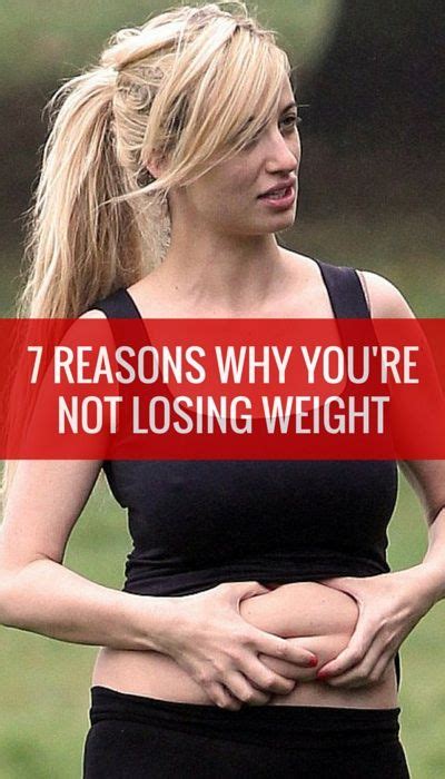 7 Reasons Why Youre Not Losing Weight Skinny Moms