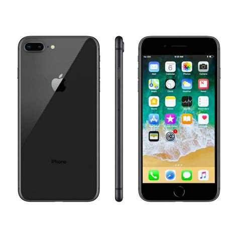 Refurbished Apple Iphone 8 Plus 64gb Factory Gsm Unlocked T Mobile Atandt Space Gray Walmart