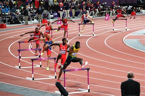 The new champion says he ran close to a perfect race after knocking almost a second off his previous world. 400m Hurdles Final Olympics 2012 | Flickr - Photo Sharing!