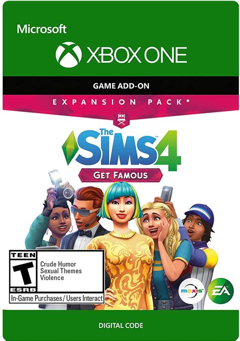 The Sims 4 Get Famous Dlc Eu Xbox One Cd Key Productcodesde