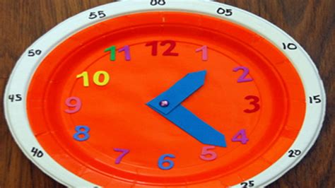 Learning To Tell Time With A Paper Plate Clock Pbs Kids For Parents