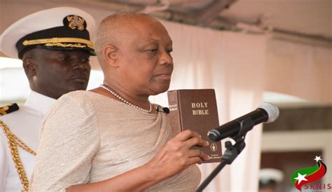 liburd installed as governor general in st kitts and nevis my vue news