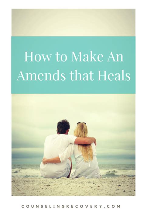 The Power Of Making Amends — Counseling Recovery Michelle Farris Lmft