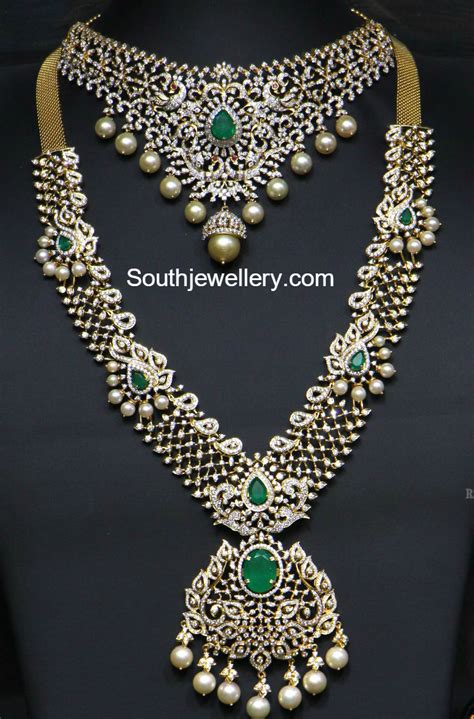 Diamond Long Chain Latest Jewelry Designs Jewellery Designs