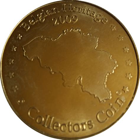 Belgian Heritage Collectors Coin Antwerpen Rubenshuis Belgium