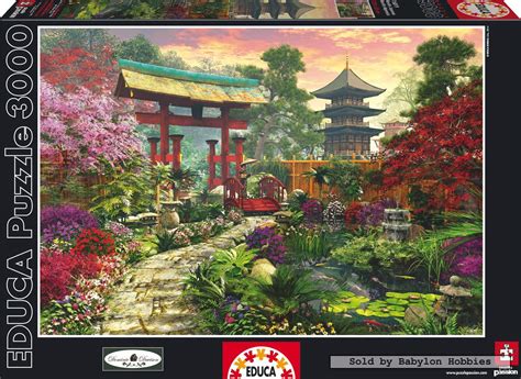 Cabin by the river puzzle in puzzle of the day jigsaw puzzles on thejigsawpuzzles.com. 3000 pcs jigsaw puzzle: Japan Garden (Art, Flowers) (EDUCA ...