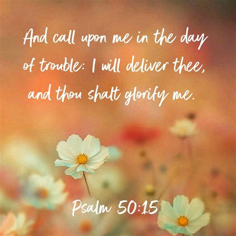 Psalm 5015 Kjv Psalm 50 Scripture Quotes Psalms