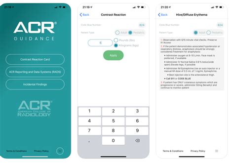 Acr Guidance App Review Imedicalapps
