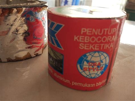 Material atap cukup banyak, salah satunya adalah asbes. Jual Lem Seng Super Band Lem Asbes Genteng DLL Harga Per ...