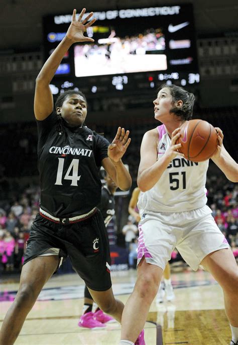 uconn s natalie butler impresses in first career start with huskies